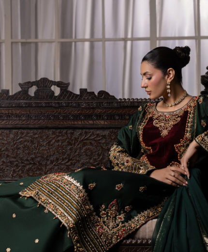 RS.166-B Rosilk Grace — A Timeless 3-Piece Riwaj Ensemble